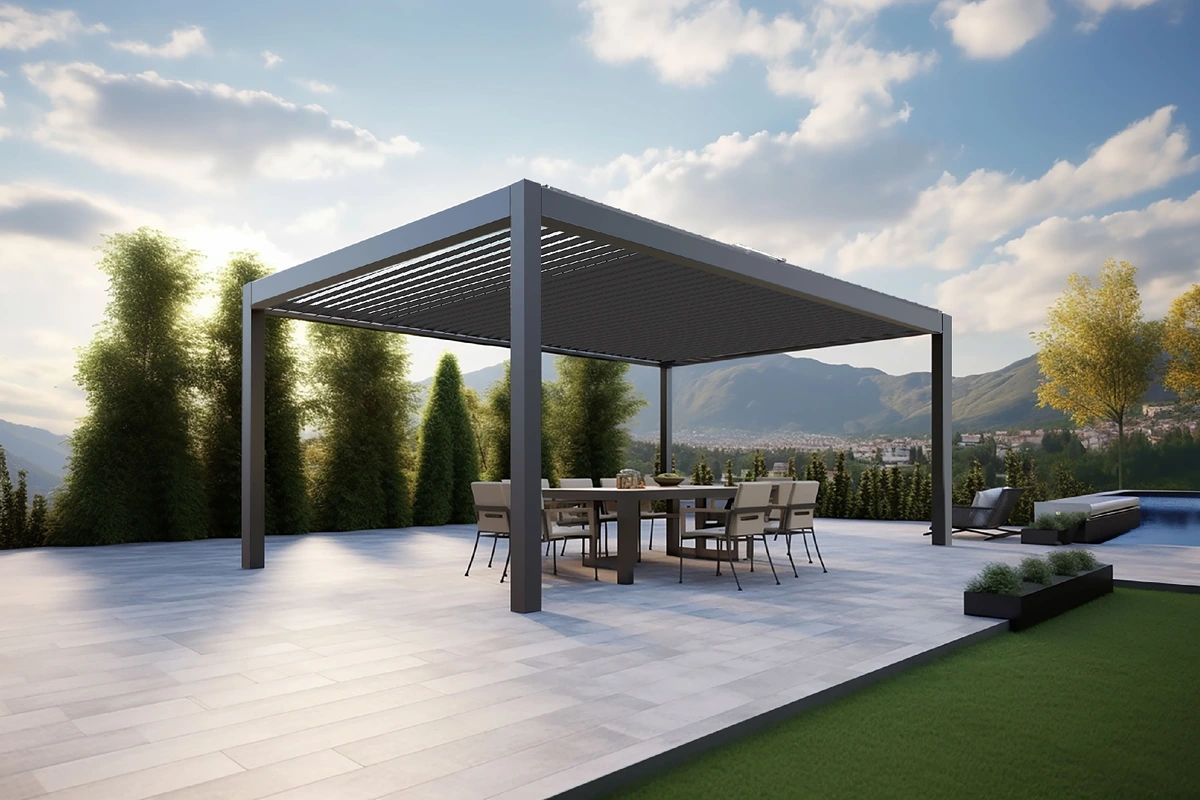 Système de pergola à lames